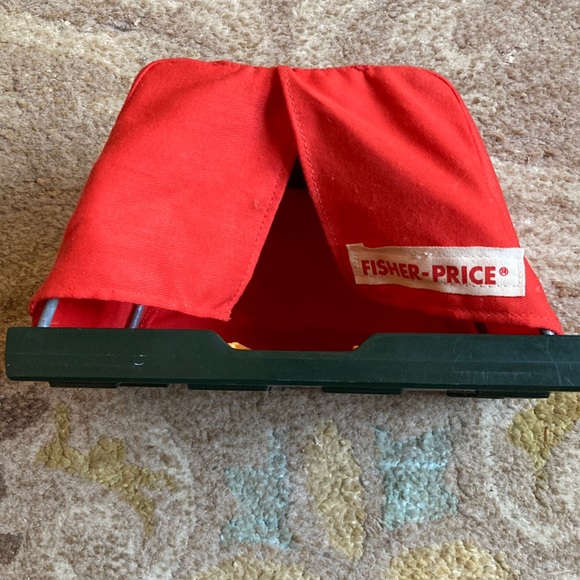 FisherPrice Toys Vintage Fisher Price Collapsable Tent Camping Fabric Poshmark